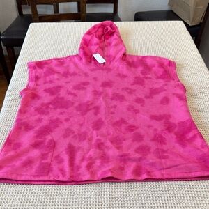 Women’s Plus Size Lane Bryant Livi Active Pink Tie-Dye Hoodie